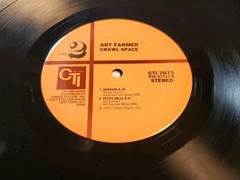 Art Farmer Crawl Space OG 1977 Jazz Funk CTI Records