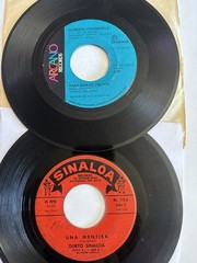 LOT OF 10 45’s Ramon Ayala Y Varios Mas Canciones