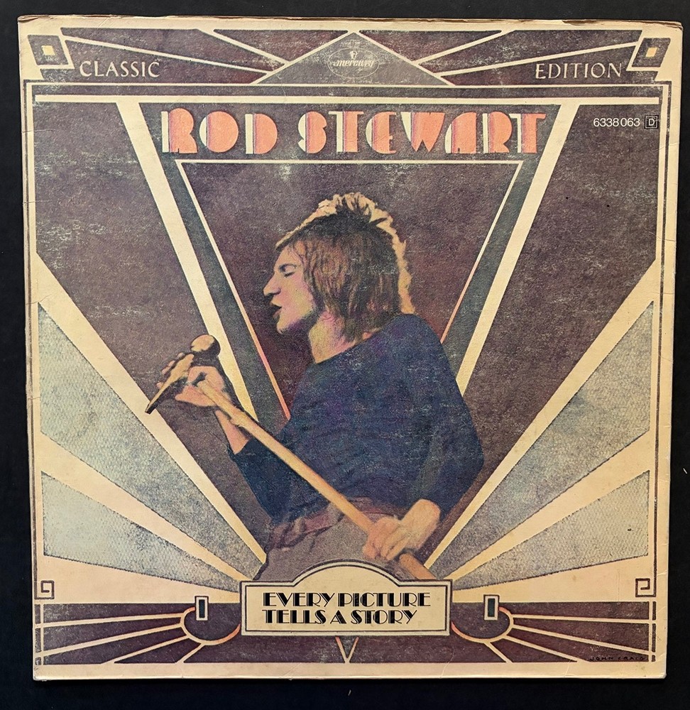Rod Stewart – Every Picture Tells A Story LP German import GEMA 6338 063 VG+