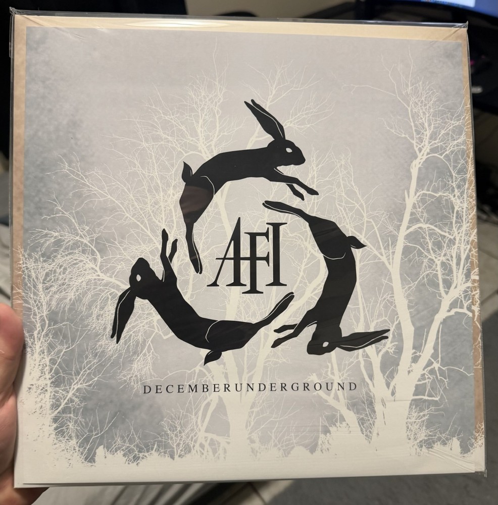 AFI Decemberunderground IVC Limited Edition 2LP Bone Color Vinyl BRAND NEW #1590