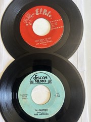 LOT OF 10 45’s Ramon Ayala Y Varios Mas Canciones