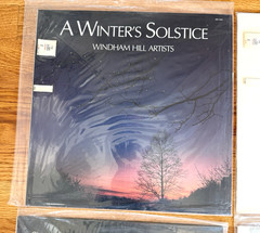 6 Windham Hill Vinyl LPs – Shadowfax, George Winston, Others – EX or Better
