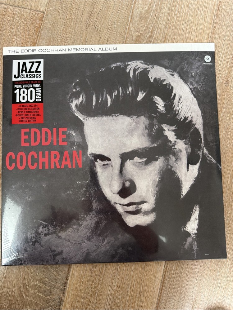 Eddie Cochran Memorial Album by Cochran, Eddie (Record, 2012) Pure Virgin Vinyl