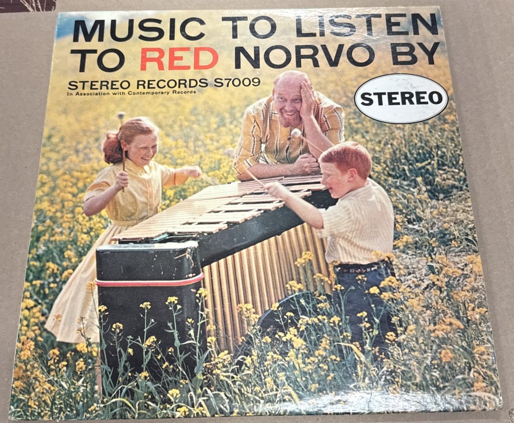 RED NORVO music to listen to by CONTEMPORARY JAZZ US ORIGINAL DG LP vibes VG+