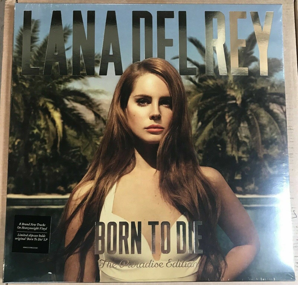 Lana Del Rey Born To Die Paradise Edition 3LP Vinyl Deluxe Limited Boxed Set