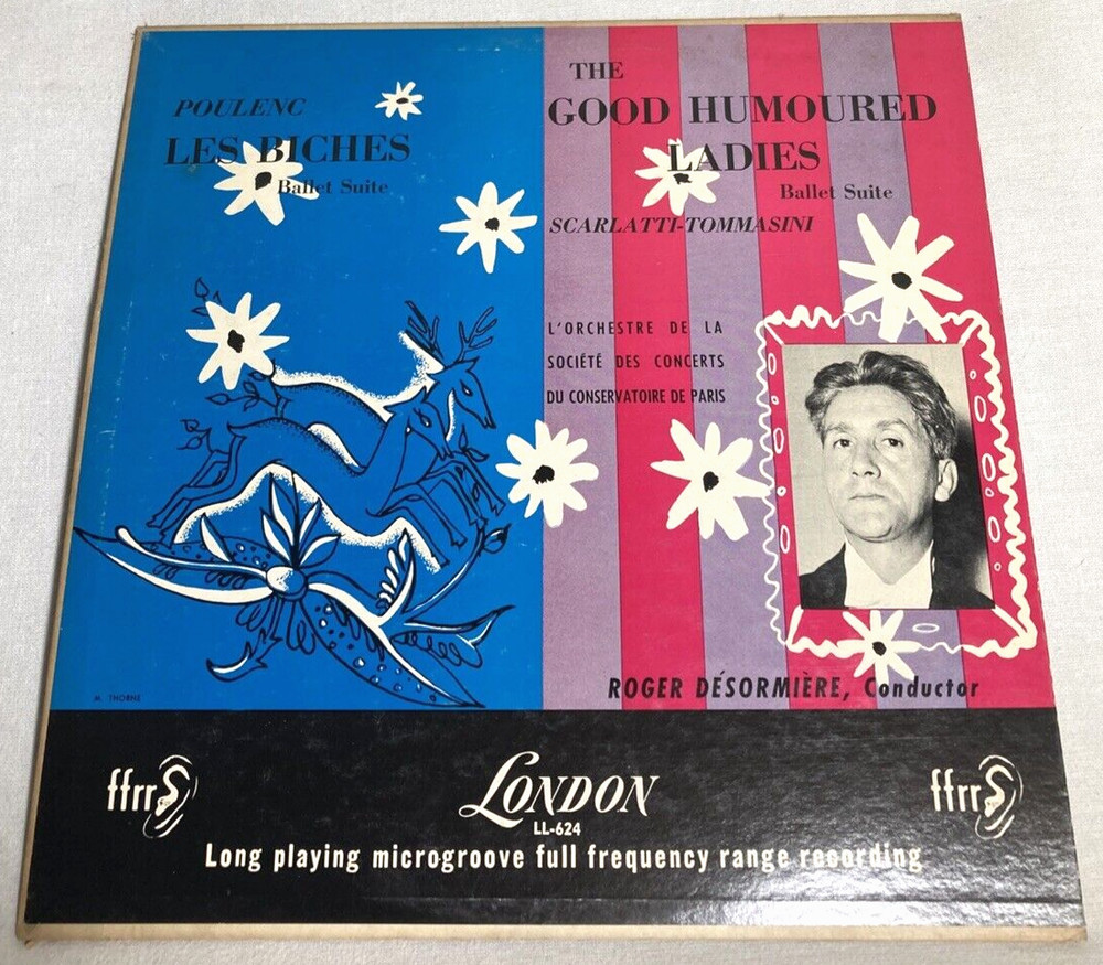 The Good Humoured Ladies / Les Biches – 12″ LP LL-624 Mono 1952 G+/VG