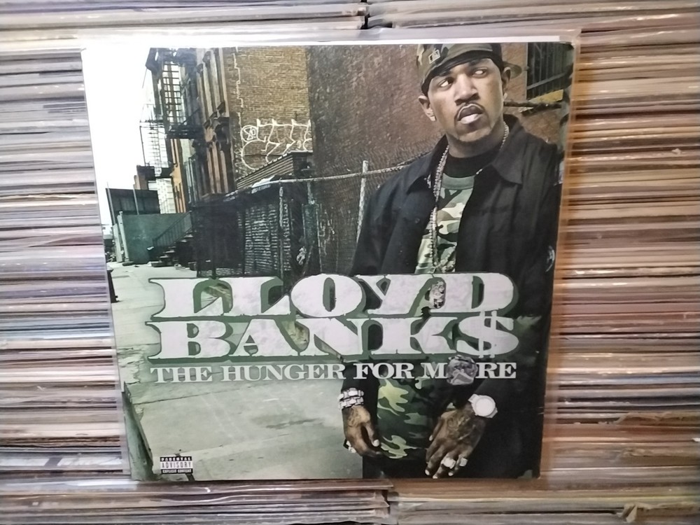 Lloyd Banks ‎Hunger For More 2004 PROMO 2LP RAP HIP HOP 50 Cent Eminem G Unit