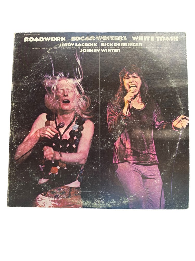 Edgar Winter’s White Trash Roadwork LP