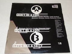 LOOSE ENDS – Don’t Be A Fool – 1990 UK 3-track 12″ Vinyl Single