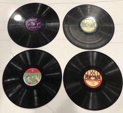 Children’s 78 RPM Records Columbia Lincoln Abbey Lot Of 4