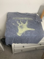 Vintage T-shirt hand artwork from System of a Down’s Album Size XL