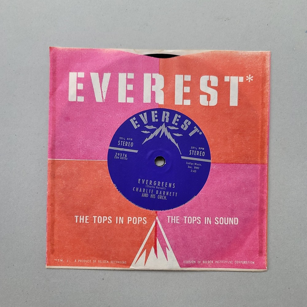 Everest – Charlie Barnett And His Orch-Take The ‘A’ Train / Evergreens 33-1/3RPM