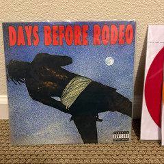 Travis Scott Days Before Rodeo 12″ LP Orange/Red Colored Vinyl – UNOFFICIAL