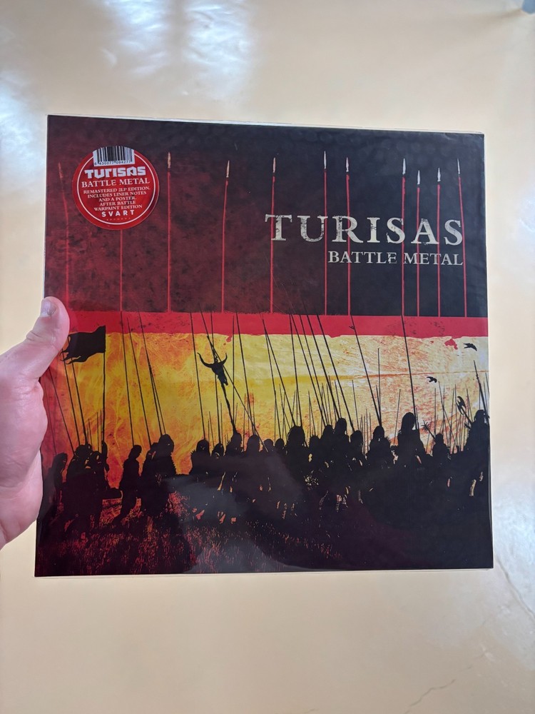 TURISAS.- Battle Metal Red Black Warpaint New Mint Sealed