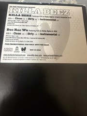 Rare – Killa Beez- Wu Tang Clan – RZA – Dow Rae Wu – Vinyl- Promo Single – 2002
