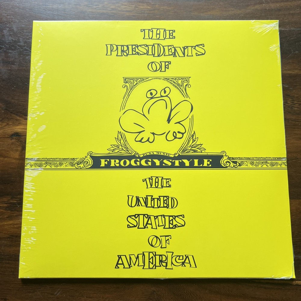 Froggystyle Presidents of the United States of America NEW/SEALED Yellow LP RARE