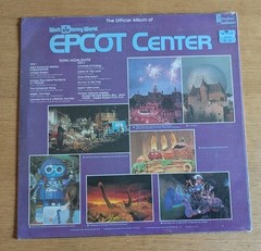 The Official Album Of WALT DISNEY WORLD EPCOT CENTER LP 1983 SEALED Disneyland