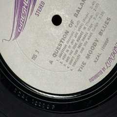 MOODY BLUES A Question of Balance 1970 Threshold US 1st Press THS 3 Question VG+