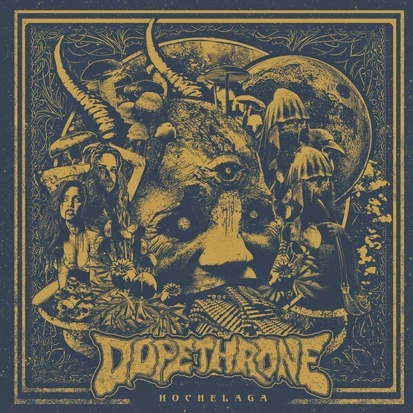 Dopethrone ‎– Hochelaga LP – BLACK VINYL ALBUM – HEAVY Doom Metal NEW RECORD