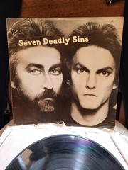Rinder Lewis Seven Deadly Sins LP AVI 6035 VG Vinyl VG+ Cover 1976 Disco
