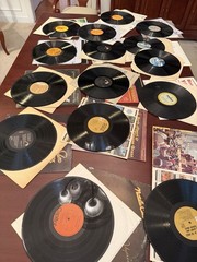 Lot Of 13 Vintage Vinyls Various Vocal Jazz Easy Listening See Desc Pics