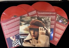 Taylor Swift – RED (Taylor’s Version) 4LP RED VINYL 2021 Great Shape!