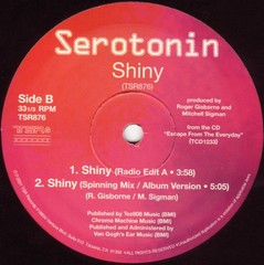 SEROTONIN Shiny 2001 US 12″ Single 2000s TSR Records TSR 876 VG/VG
