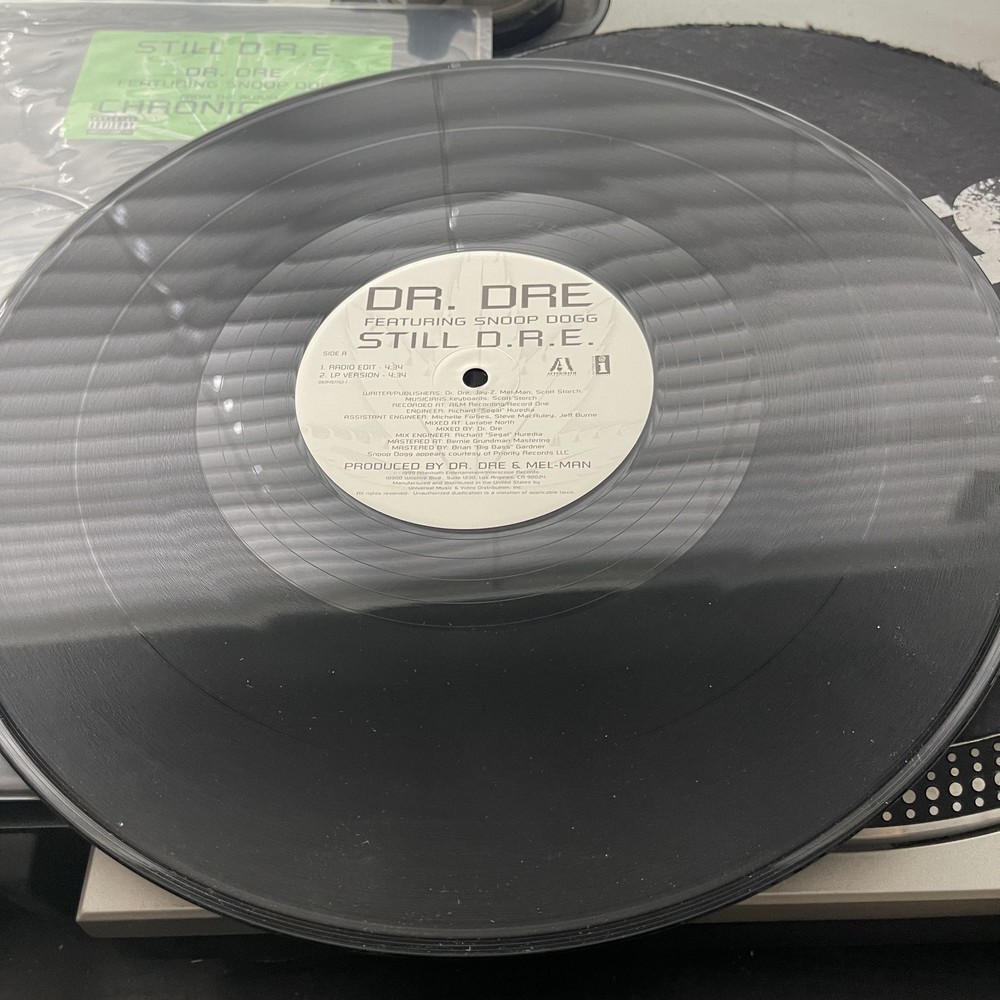 Dr. Dre & Snoop – Still D.R.E. OG 1999 Press 12″ in OG Cover VG+/VG