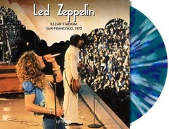 Led Zeppelin – Live ’69 & ’73 4LP Green w/Blue & White Splatter Vinyl Record