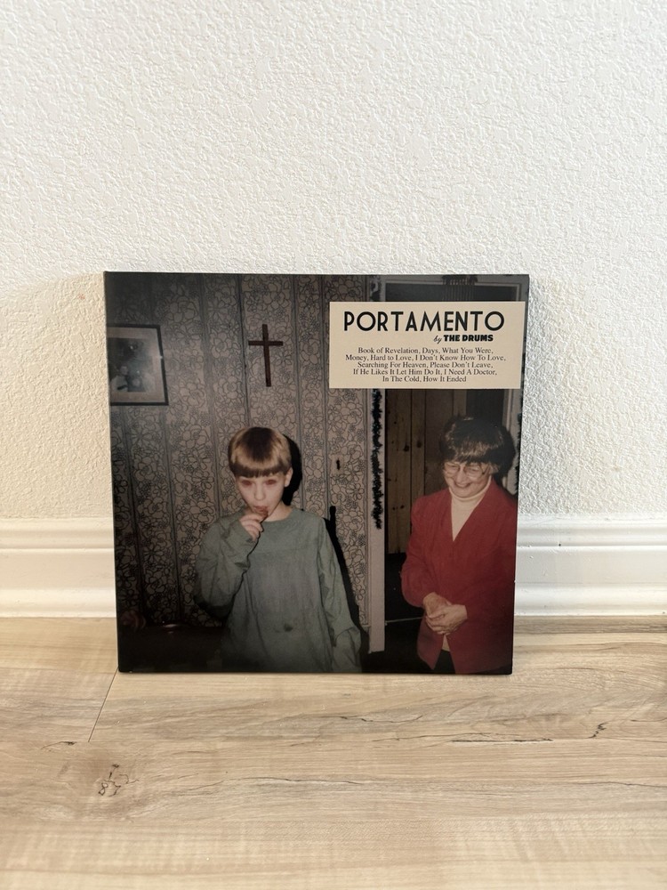 The Drums Portamento 12″ LP Clear Colored Vinyl on Moshi Moshi Indie Rock