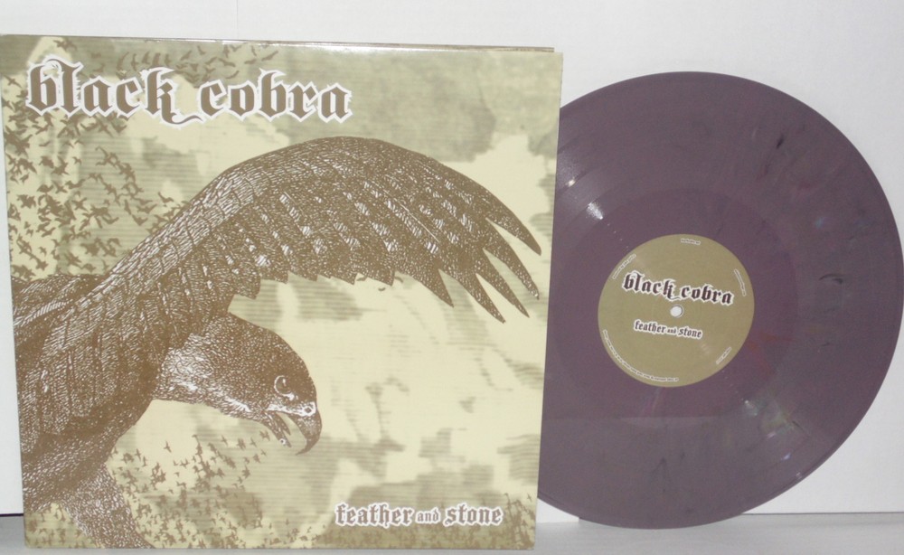 BLACK COBRA Feather And Stone LP Purple Opaque Vinyl Gatefold Doom Sludge Metal