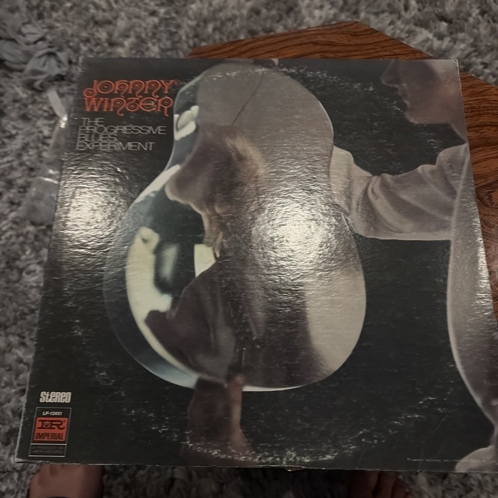 Johnny Winter Progressive Blues LP-12431 Stereo Imperial Vintage 1969 LP Vinyl