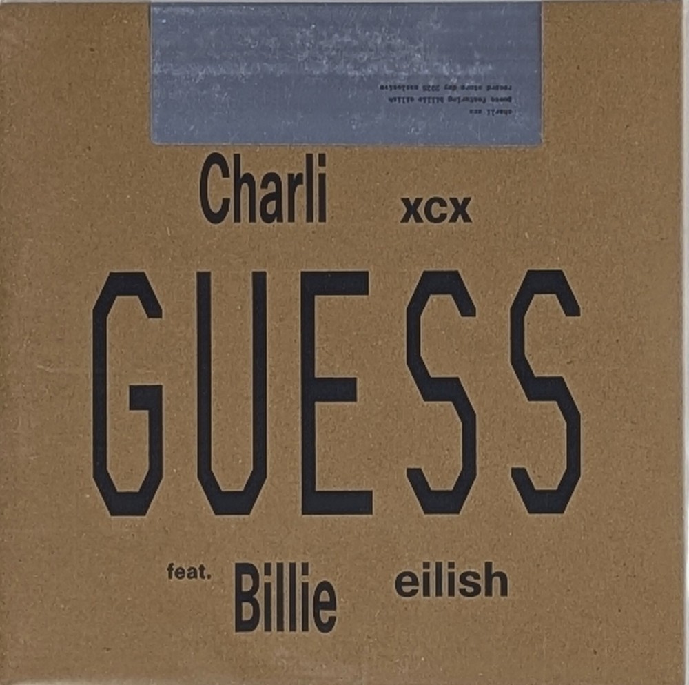 CHARLI XCX Guess featuring Billie Eilish SEALED limited edition 7″ single RSD