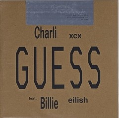 CHARLI XCX Guess featuring Billie Eilish SEALED limited edition 7″ single RSD