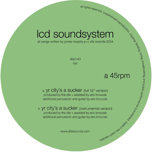 LCD Soundsystem – Yr City’s a Sucker [New 12″ Vinyl]