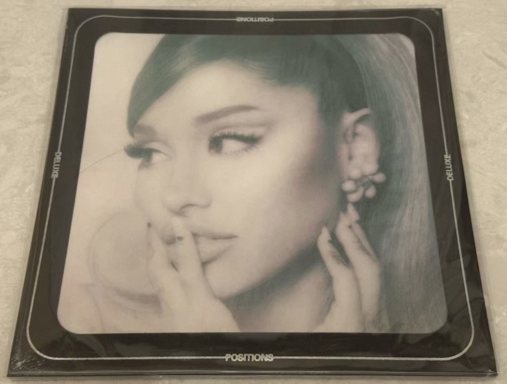 Ariana Grande Positions (Deluxe Edition) 2LP Colored Vinyl Clear/Purple 12″ 2021