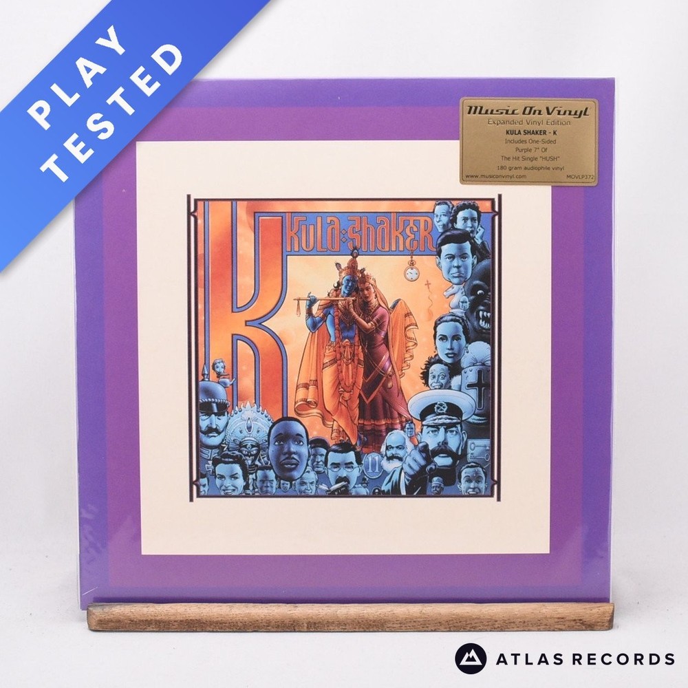 Kula Shaker K 180G Purple Opaque Reissue Sealed LP + 7″ Vinyl Record – NEW