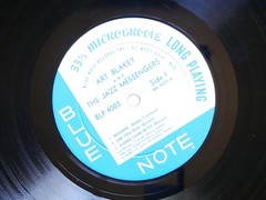 ART BLAKEY Moanin’ LP BLUE NOTE BLP 4003 US ’59 EAR DG MONO 47 W.63rd Lee Morgan