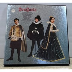 Verdi Don Carlo 4LP Box Set Placido Domingo Ambrosian Opera Chorus 1971 Angel