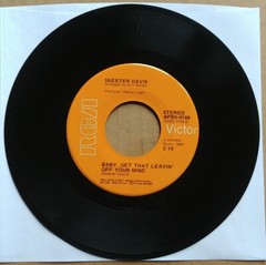 SKEETER DAVIS Don’t Forget To Remember 45 7″ COUNTRY Record Vinyl RCA Records