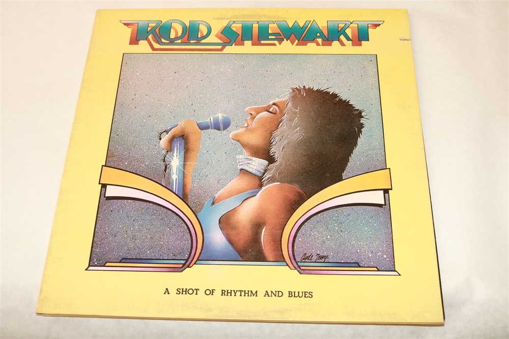 ROD STEWART – A Shot Of Rhythm And Blues LP Vinyl Record VG+