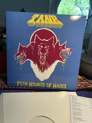 TEST PRESS PRESSING Tank FIlth Hounds of Hades NWOBHM Heavy Metal LP Rare Punk