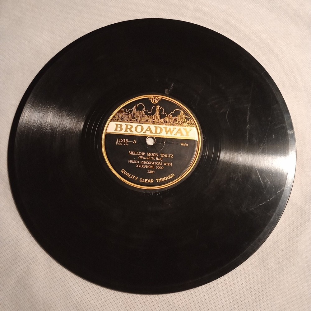 Frisco Syncopators – MELLOW MOON WALTS/FADED LOVE LETTERS 1920s Era vintage 78