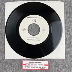 RED HOT CHILI PEPPERS Higher Ground / If You Want Me To Stay 45 EMI S7-57992 NEW