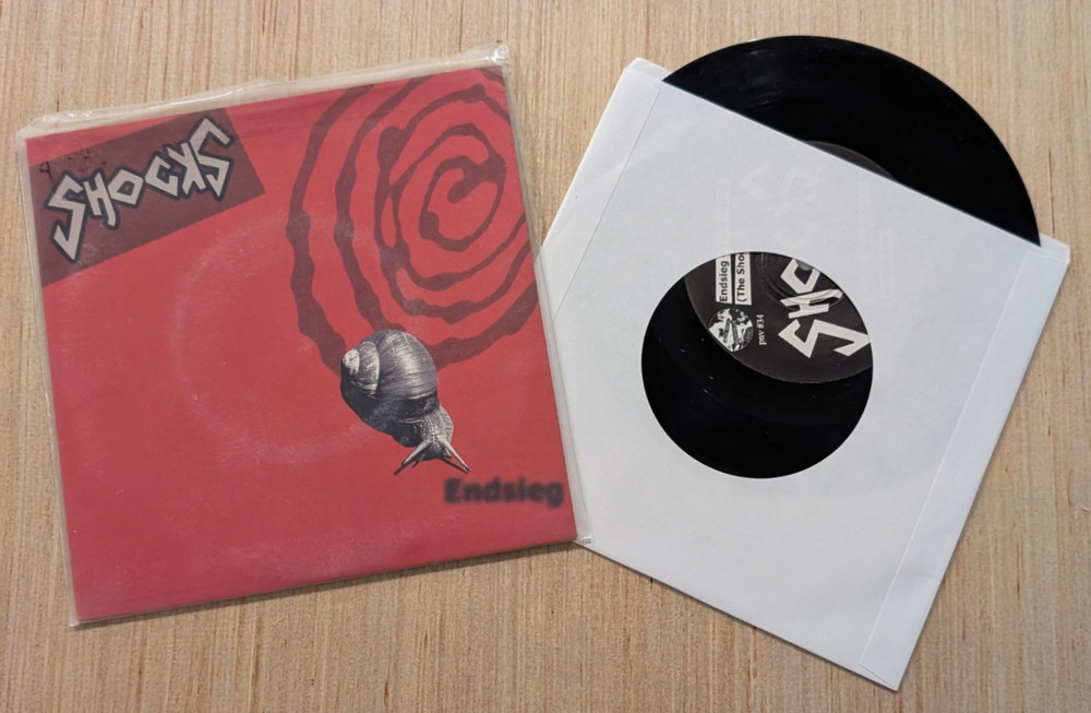 Shocks – Endsieg / Just Another Unit 7″ Vinyl Record Punk