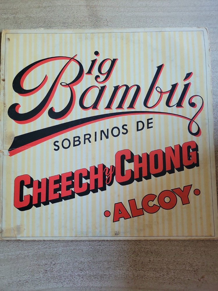 Cheech and Chong – Big Bambu – 1972 LP Record Album Vinyl