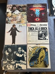 Vinyl Records Lot (19) Unknown Condition