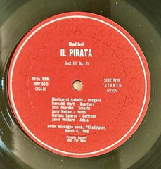 V. Bellini’s Il Pirata 4LP box set Montserrat Caballé and Bernabé Martí MRF 36 S
