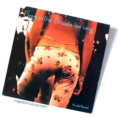 BEAUTIFUL ORIGINAL COVER ANNETTE PEACOCK STREETS TOO LONG VINYL LP EX RARE