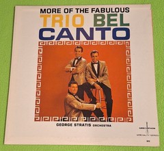 The Trio Bel canto / 4 Lps / wow condition / No split seams